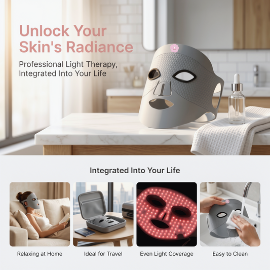 AGECIPHER LED Red Light Face Mask