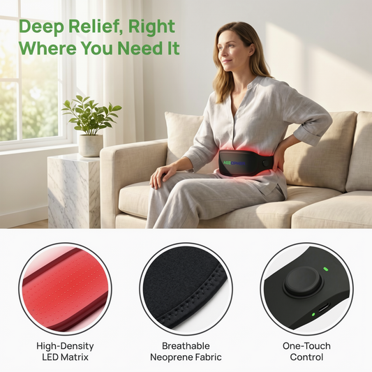 AGECIPHER Red Light Therapy Waist Belt