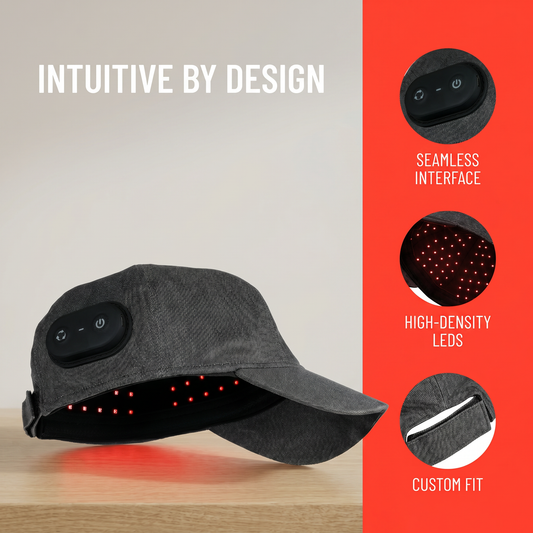AGECIPHER Red Light Hair Growth Cap