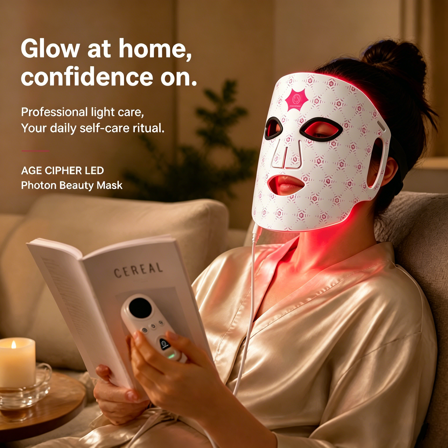 AGECIPHER Mini LED Photon Beauty Mask